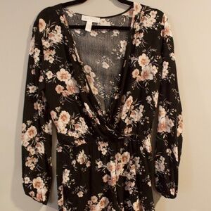 Full Tilt Floral Romper
